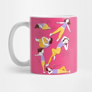 My Favorite Yoga Poses Mug